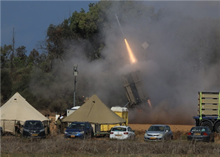以色列国防军称凯雷姆沙洛姆等地响起火箭弹防空警报